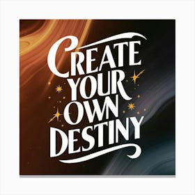 Create Your Own Destiny Canvas Print