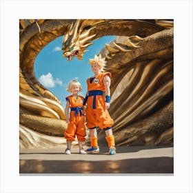 Dragon Ball Z 50 Canvas Print