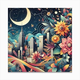 New York City 8 Canvas Print