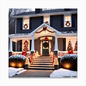 Christmas Decorations 10 Canvas Print