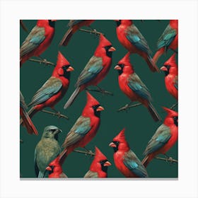 Cardinals 9 Canvas Print