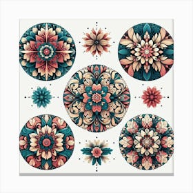 Floral patterns 2 Canvas Print