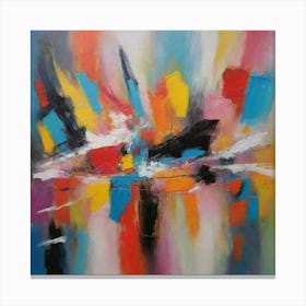 Abstract Painting 1210 Canvas Print