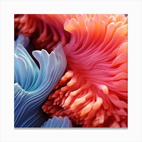 Close Up Of A Flower Canvas Print