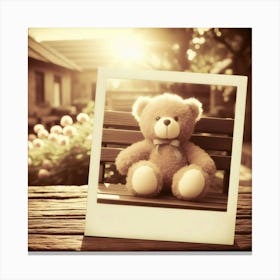 Teddy Bear Photo 1 Canvas Print