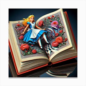 Alice In Wonderland 18 Canvas Print