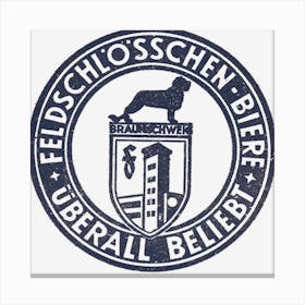 Feldschlosschen Biere Canvas Print