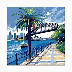 Sydney Harbour Bridge 5 Canvas Print