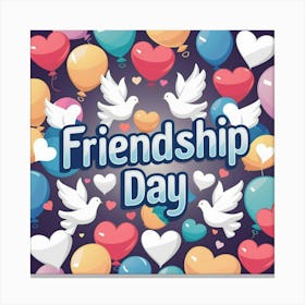 Friendship Day 2 Canvas Print