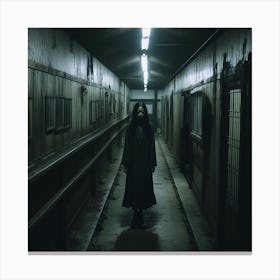 Dark Hallway Canvas Print