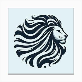 Lion Head 1 Canvas Print