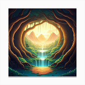 Forest of the Mystics Canvas Print