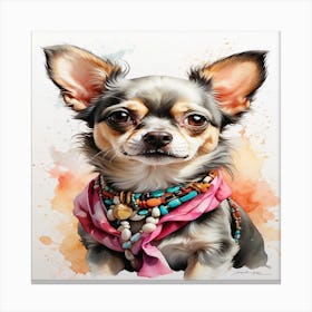 Chihuahua Canvas Print