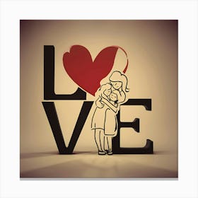 Love 12 Canvas Print