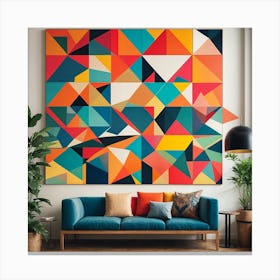 Geometric Wall Art Mesmerizing look Canvas Print