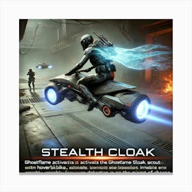 Sci Fi Stealth Cloak 1024x1024 Canvas Print