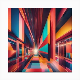 Abstract Painting Canvas Print