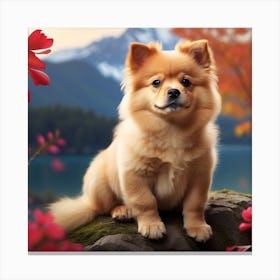 Pomeranian Canvas Print