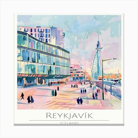 Reykjavik, Iceland Canvas Print