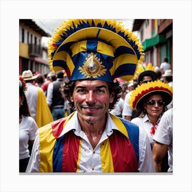 Ecuadorian Festival 1 Canvas Print