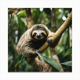 Sloth Canvas Print