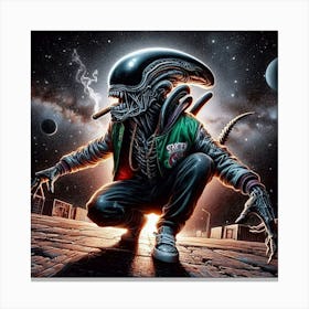 Alien 5 Canvas Print