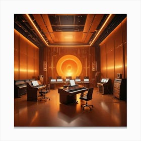 Recording Studio 2 Canvas Print