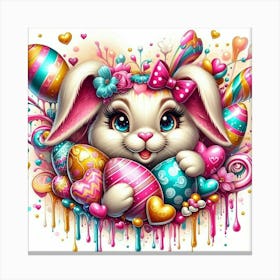 Easter Bunny Canvas Print