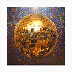 Disco Ball Art 38 Canvas Print