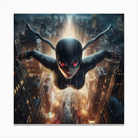 Black Widow Canvas Print