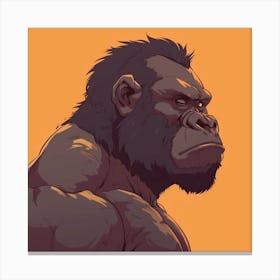 Gorilla 5 Canvas Print