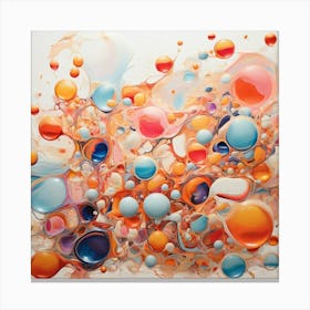 Bubbles 23 Canvas Print