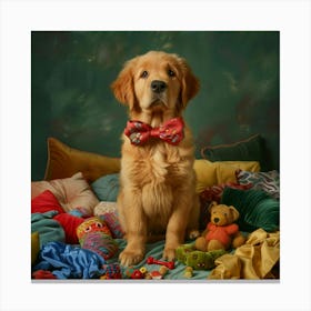 Cute Dog Canvas Print