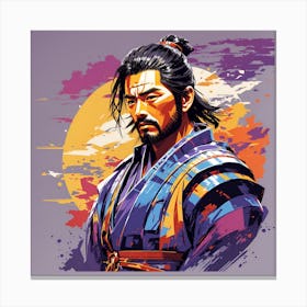 Samurai Warrior Canvas Print