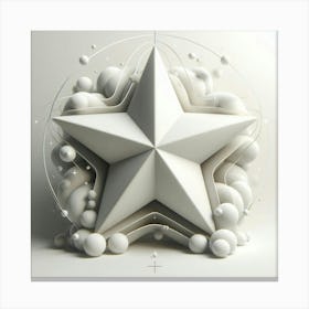 White Star 1 Canvas Print