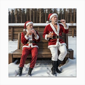 Santa Claus Canvas Print