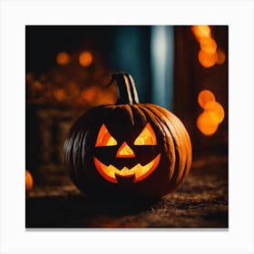 Halloween Pumpkin 2 Canvas Print