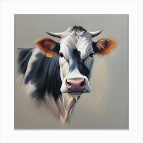 Cow Portrait 1 Canvas Print