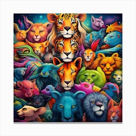 Animals3 Canvas Print