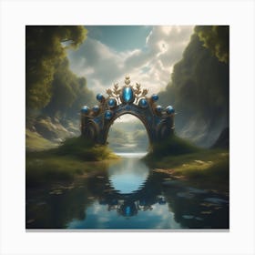 Gate Of Legends 1 Canvas Print