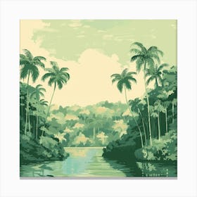 Tropical Jungle 3 Canvas Print