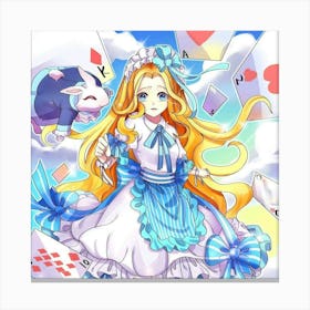 Alice In Wonderland Canvas Print