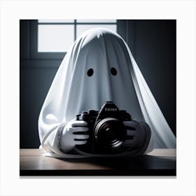 Ghost Photo Canvas Print