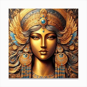 Cleopatra Portrait Artwork 78 Canvas Print