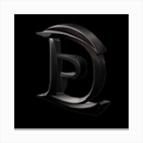 Letter D Canvas Print