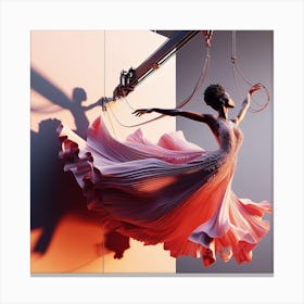 Ballet Dancer Canvas Print