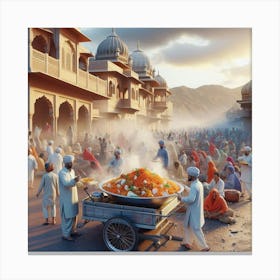 Ganesh Festival Canvas Print