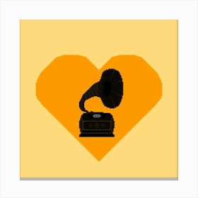 Gramophone Canvas Print