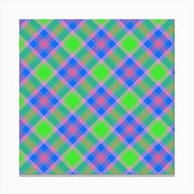 Plaid Pattern 19 Canvas Print