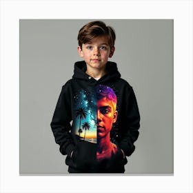 Portrait Of A Young Boy 1 Canvas Print